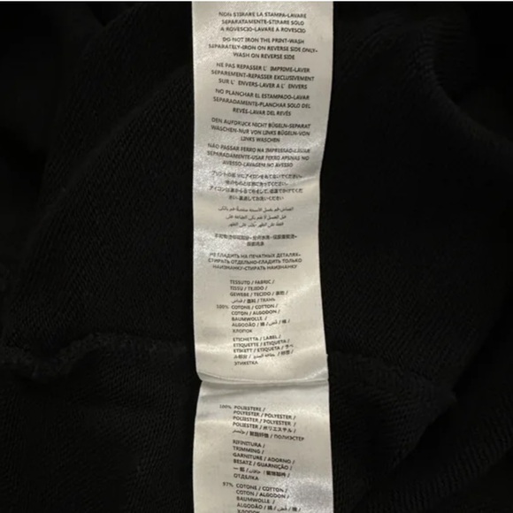 McQ BY ALEXANDER MCQUEEN CROP SWEATSHIRT SMALL - Picture 3 of 6